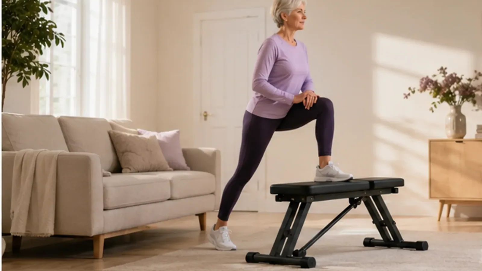Get Fit at Home decision guide, chapter 4 — visual context for Check comfort, setup and supported limits