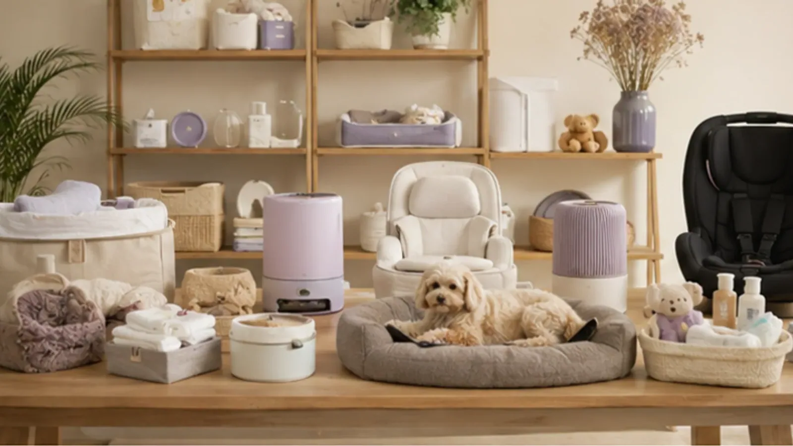 A complete family essentials catalogue arranged without clutter — visual context for Compare products without losing sight of fit