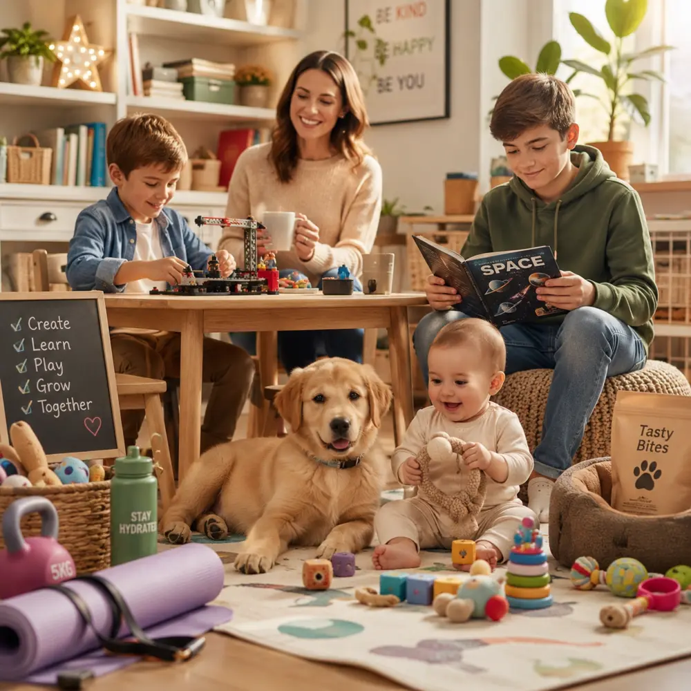 Power Up Juniors family collection